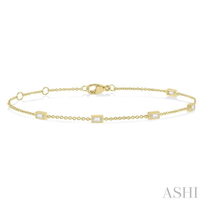 Baguette Diamond Bracelet