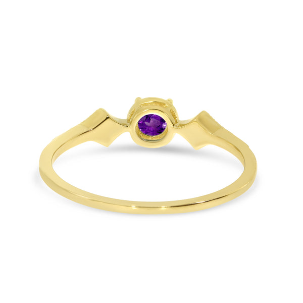 Gemstone and Diamond Ring